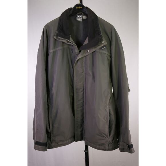 Oakley Software Vintage 90s Zip Front Ski Winter Coat Jacket XXL - Picture 1 of 8